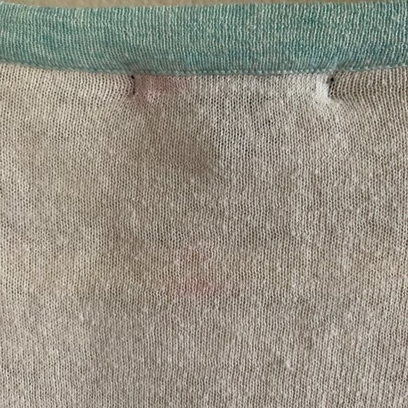 Light blue and white caridgan - Picture 2 of 4